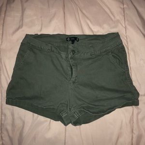 Free with purchase Green shorts